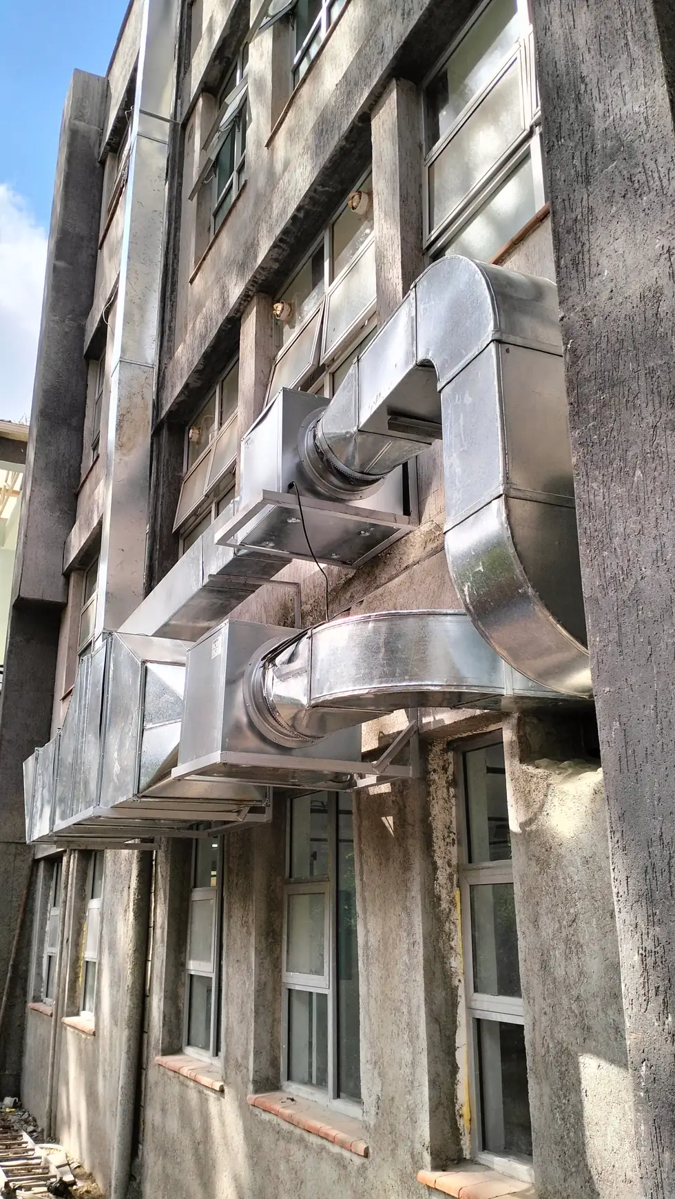 Ducting Installation Detail - Ducting Works