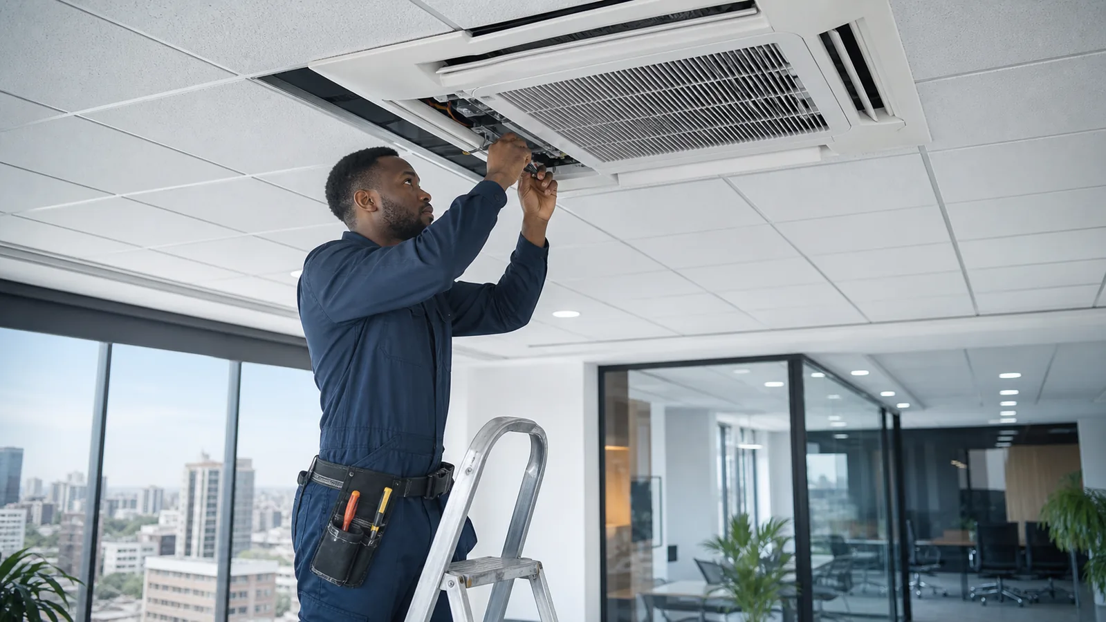 Ceiling Cassette AC Installation & Repair HVAC and refrigeration service
